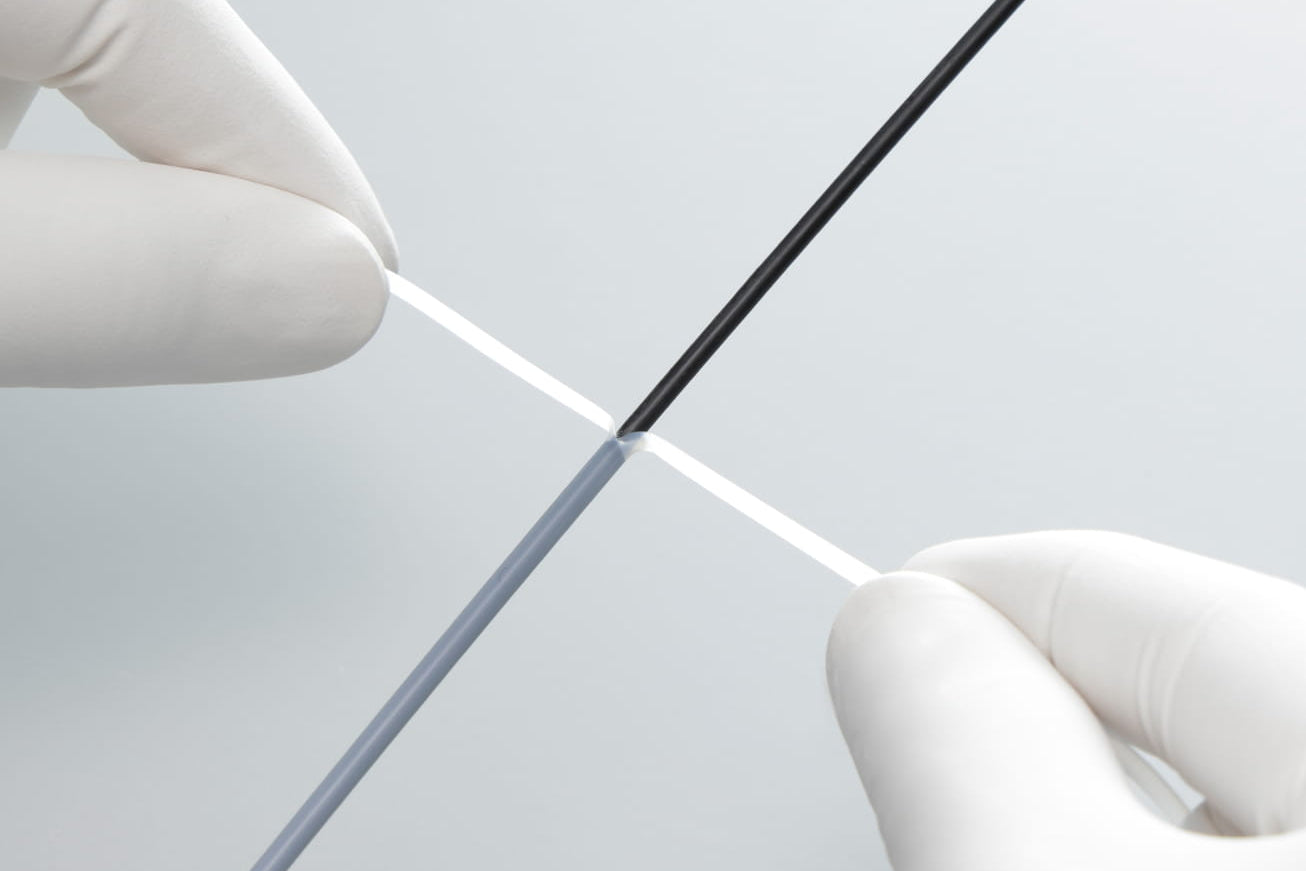 Peelable Polyolefin HS, EID: 0.418", RID: 0.160", Ratio: 2.6, WT: 0.020", L: 70". PFAS-free