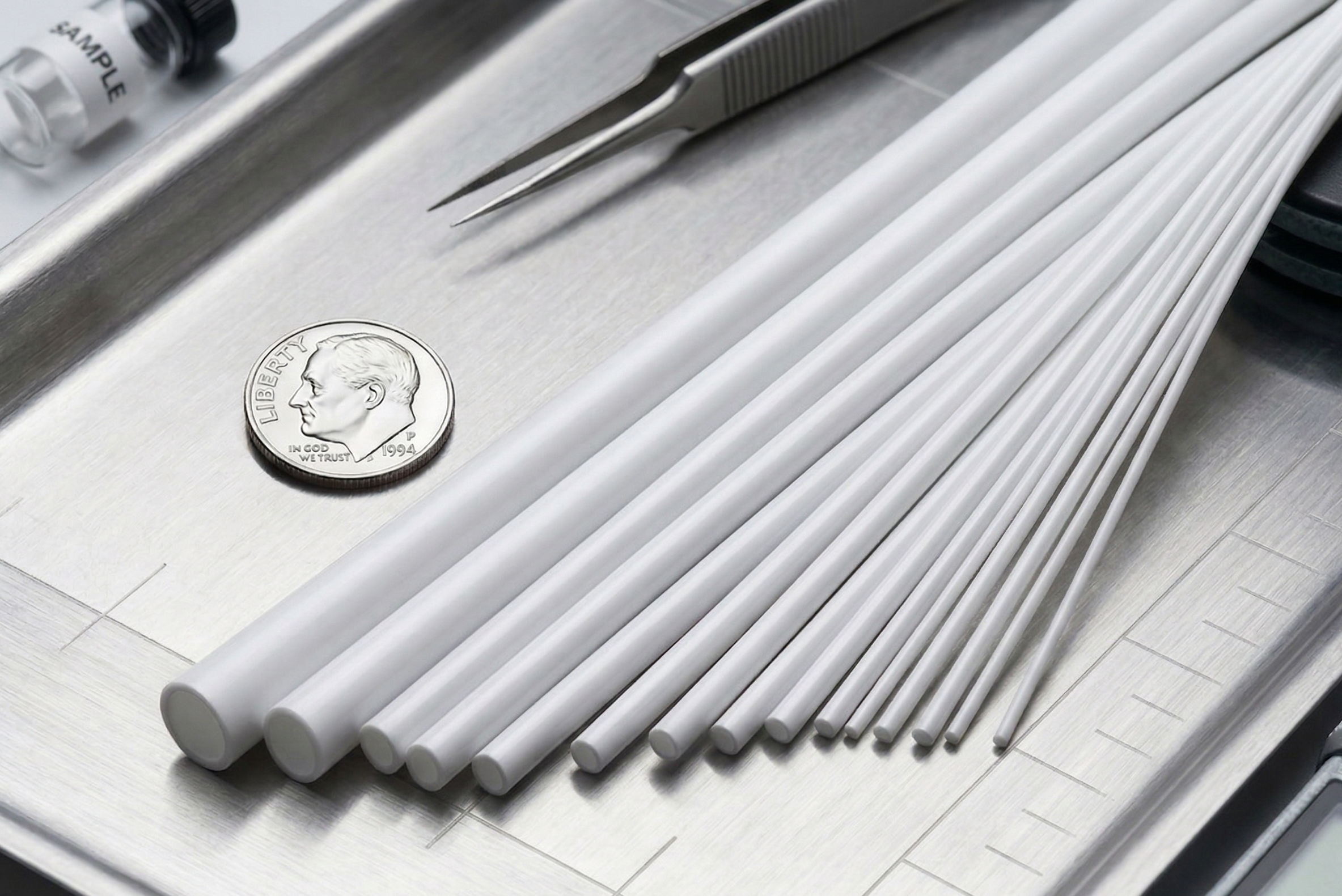 ePTFE, ID: 0.146", OD: 0.194", L: 62/63/68", Qty: 3