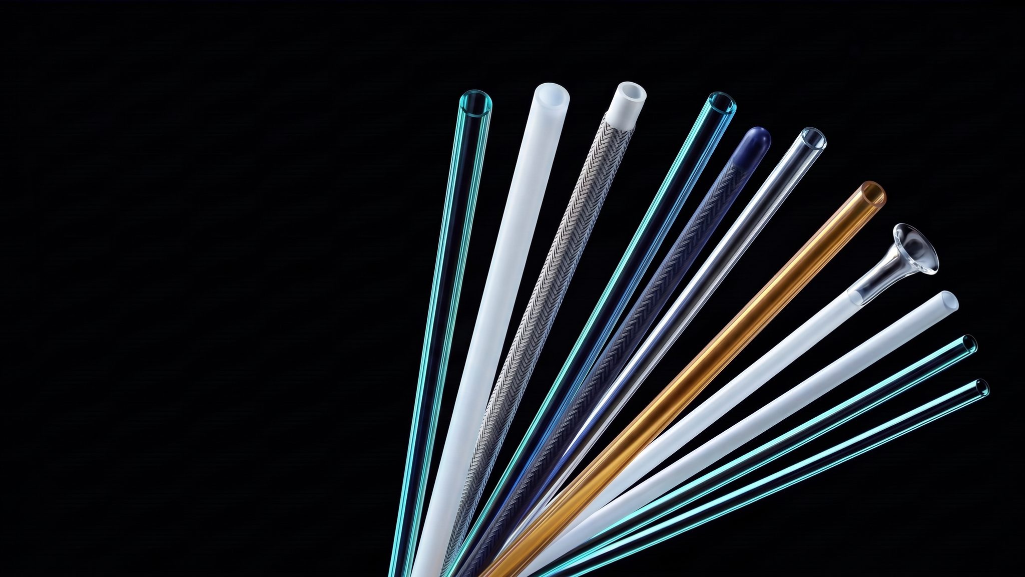 Medical heat shrink tubing and PTFE liners